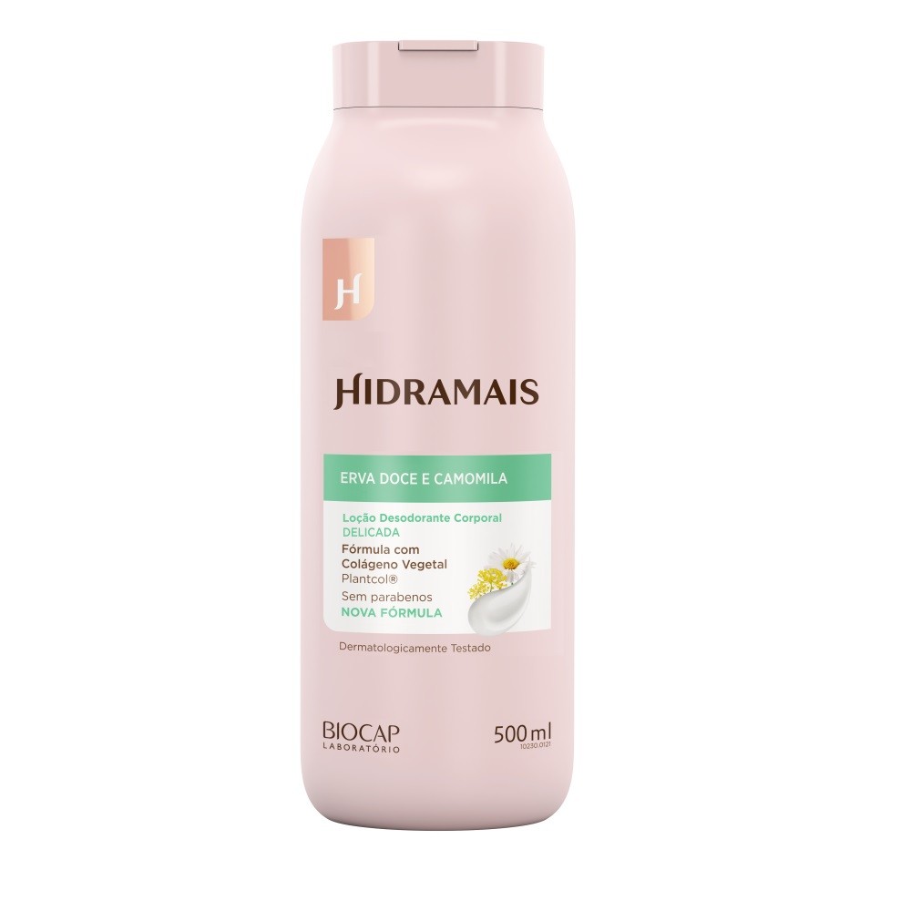 Loção Corporal Erva Doce e Camomila 500ml Hidramais