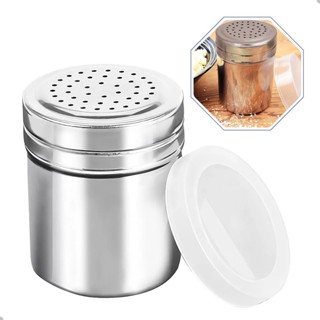POLVILHADOR DE TEMPEROS/ SALEIRO AÇO INOX c/ TAMPA - UNYHOME em Oferta na Shopee