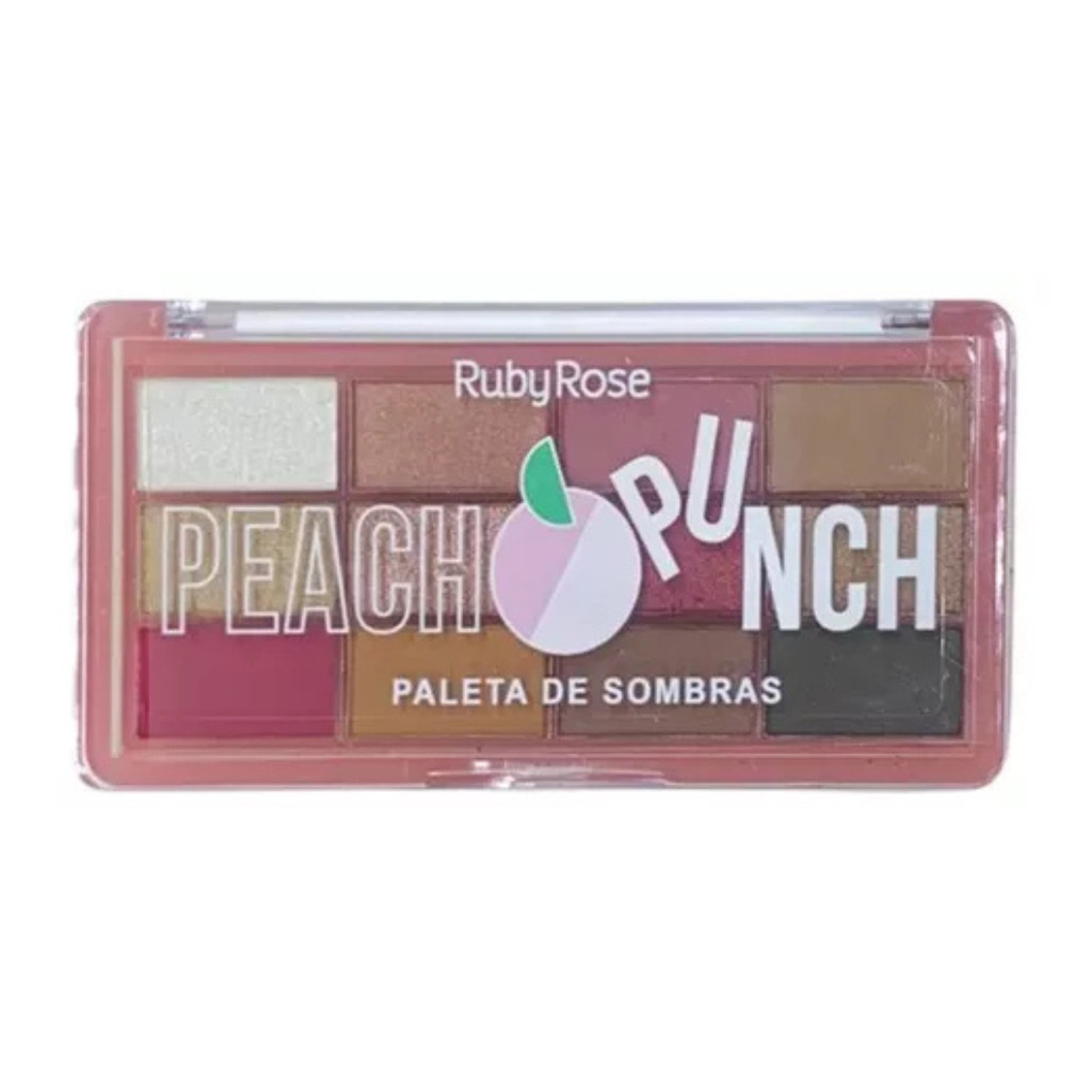 Paleta De Sombras peach Punch - Ruby Rose
