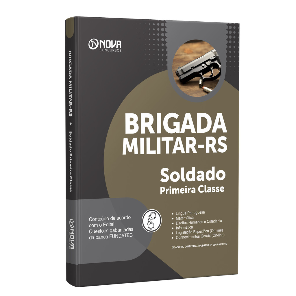 Apostila Brigada Militar - RS - Soldado Primeira Classe