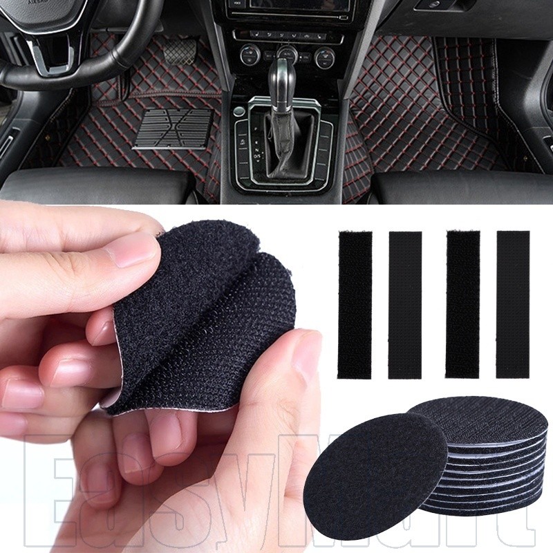 Adesivos De Fixação Antiderrapantes Para Tapete De Piso Automático Redondo Retangular-Suporte Adesivo Sem Rastros-Sala D
