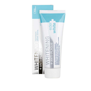 Creme Dental Edel White Whitening Antiplaca 75ml em Oferta na Shopee