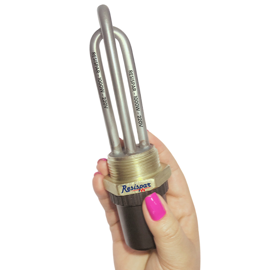 RESISTÊNCIA PARA AQUECIMENTO DE ÓLEO 1000W 220V RABO QUENTE
