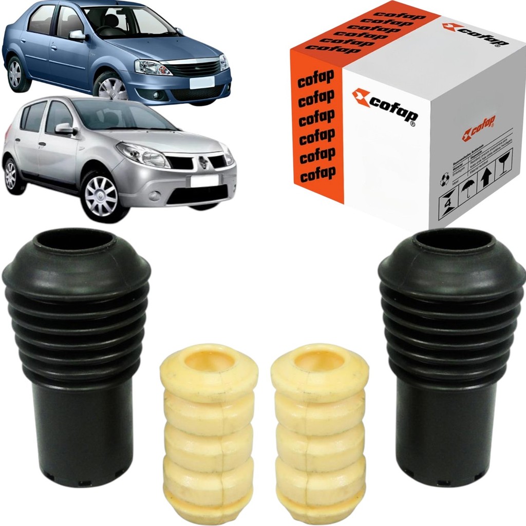 Kit Batente e Coifa Dianteira Cofap Logan Sandero 2008 a 2013 - Spare Parts and Accessories for Vehicles