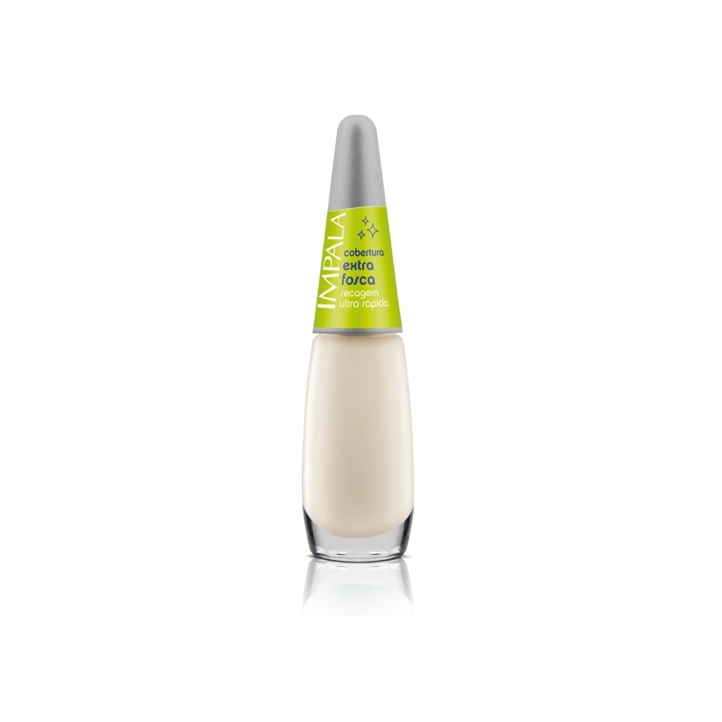 Esmalte Impala Base Cobertura Extra Fosca Secagem Rápida em Oferta na Shopee