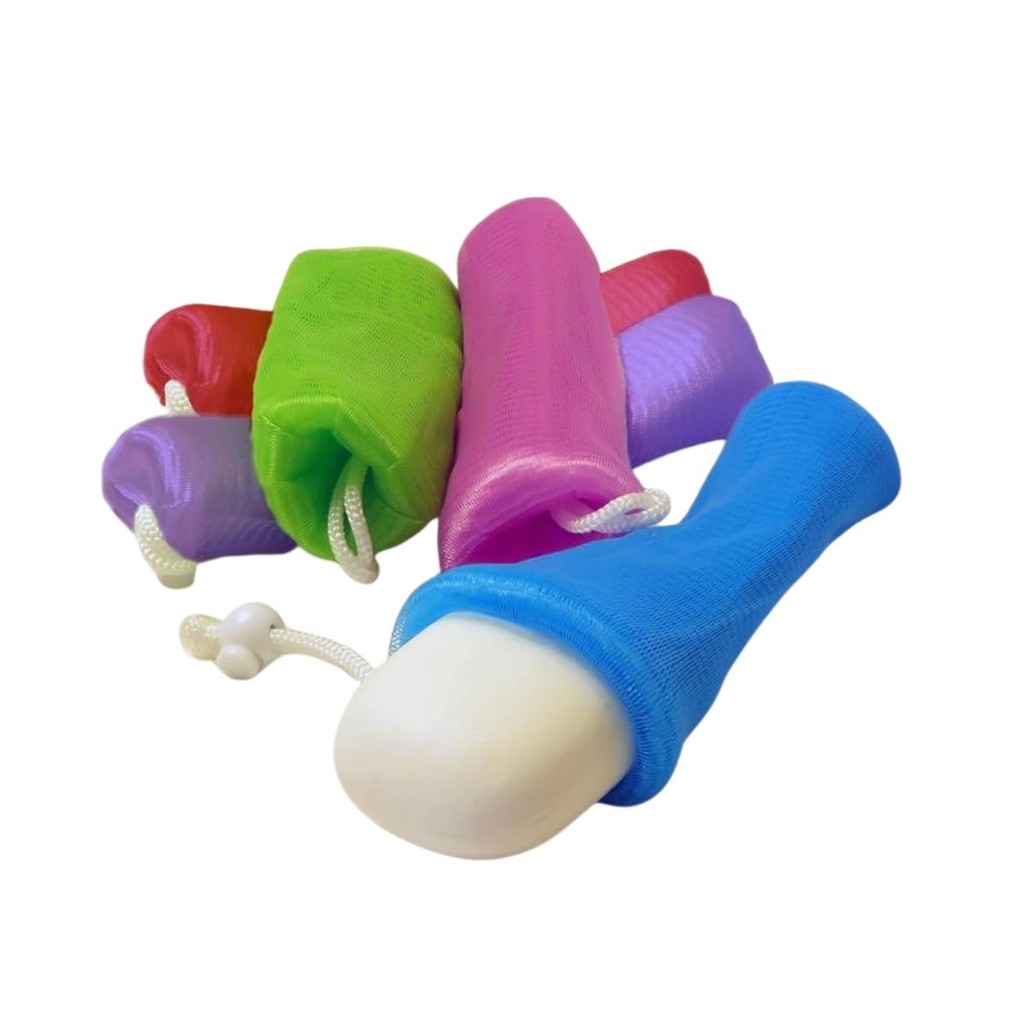 Kit Com 10 Unidades de  Esponja Porta sabonete/sabão - Envio de Cores Sortidas - Lahdh's