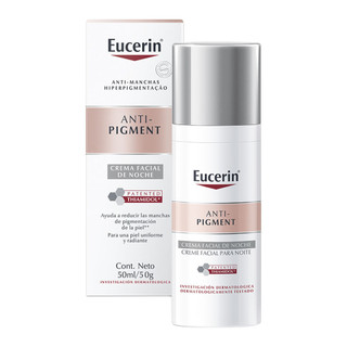 Eucerin Anti-Pigment Noite Creme Facial Clareador 50ml em Oferta na Shopee
