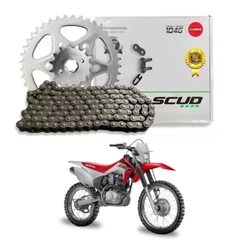 Kit Relação Transmissão Para Honda Crf 230 50 X 13 Scud
