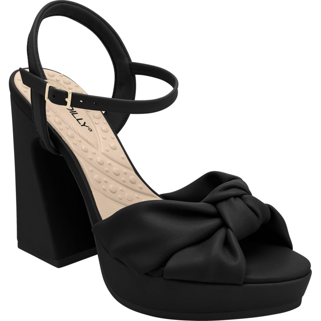 Sandália Cristine Salto Alto Preto - Women Shoes