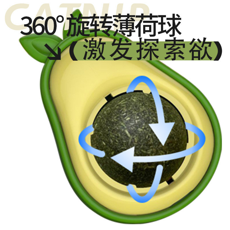 Abacate Brinquedo Para Gatos Com Catnip Erva Gato Natural Relaxante em Oferta na Shopee