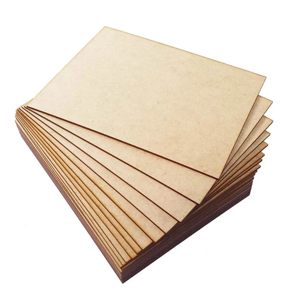 Chapa Mdf Cru 2,5mm Placa 40x60 cm