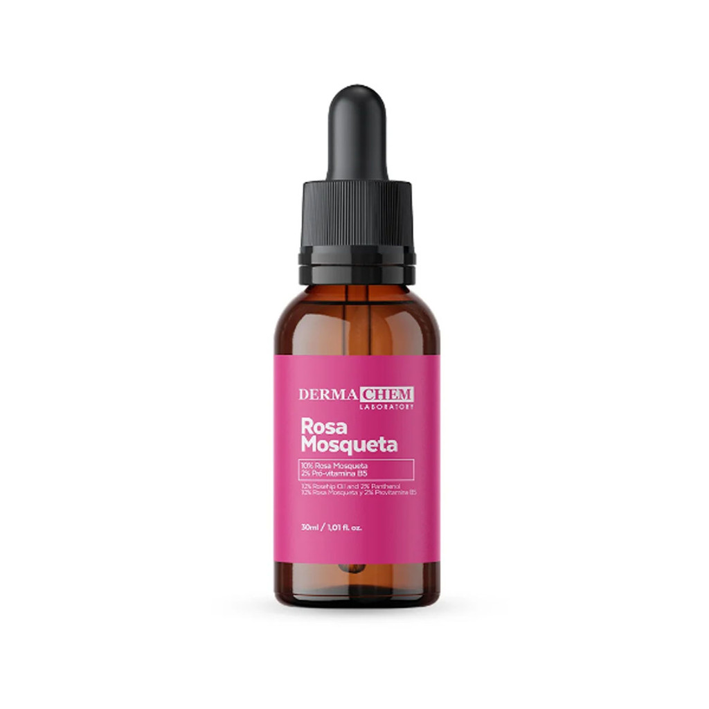 Detalhes do Serum Dermachem Rosa Mosqueta 30ml