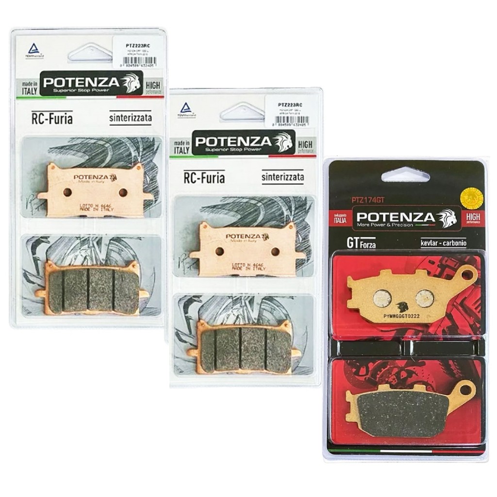Kit Pastilhas de Freio Crf 1000 Africa Twin 2016-2023 Potenza em Oferta na Shopee