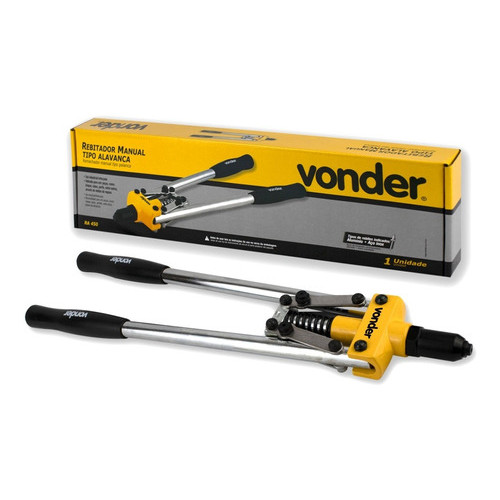 Alicate Rebitador Profissional Manual Rebitadeira Tipo Alavanca Pro - Original Vonder RA450 - Home & Living