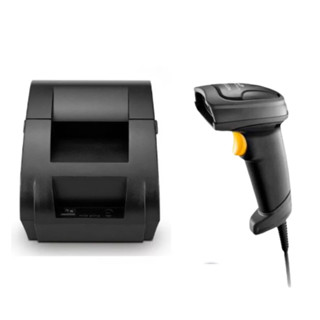 Impressora Térmica 58mm Não Fiscal + Leitor código de barras em Oferta na Shopee