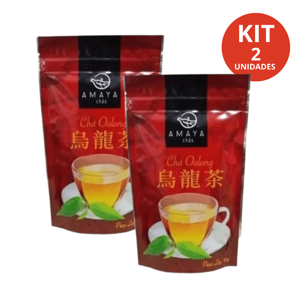 Chá Oolong Amaya 70g Kit 2 Unidades em Oferta na Shopee