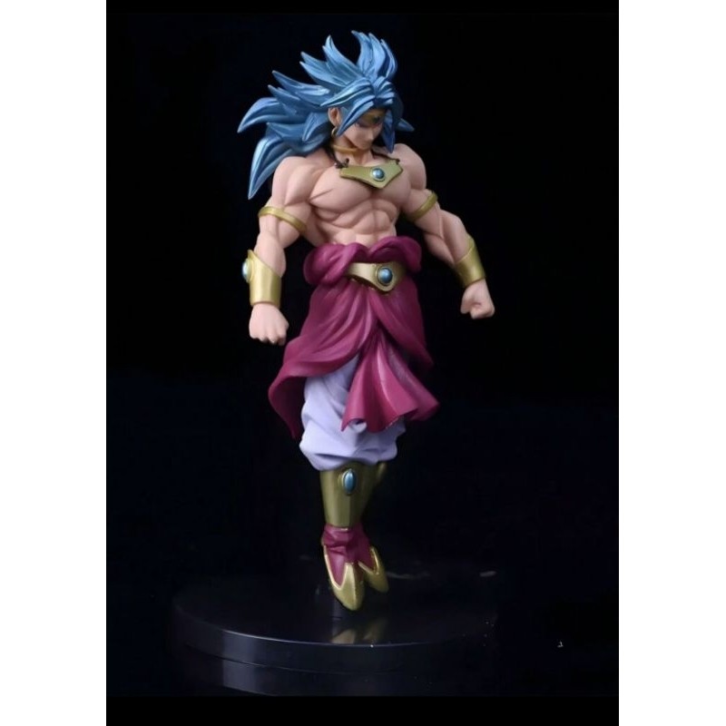 Boneco Do Super Broly Goku Dragon Ball Z Action Figure Goku Broly Cabelo Azul