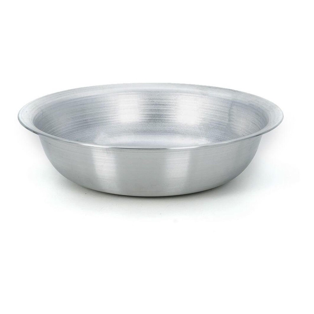 Bacia alumínio 35 cm média multiuso cozinha massas padaria
