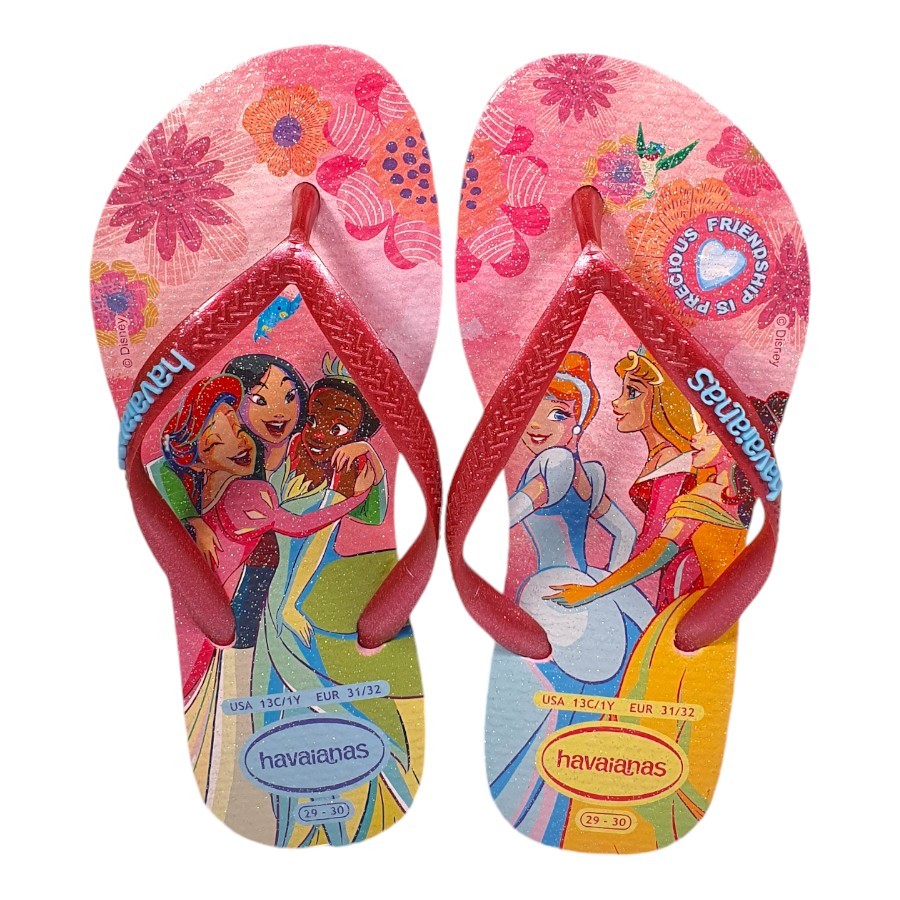Chinelo Feminino Infantil Havaianas Kids Slim Princess 4123328 - Baby & Kids Fashion