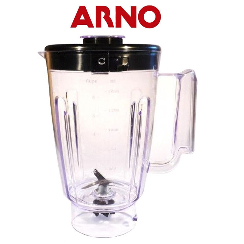 COPO do LIQUIDIFICADOR ARNO FACICLIC TOP CLIC PRO PRETO CRISTAL