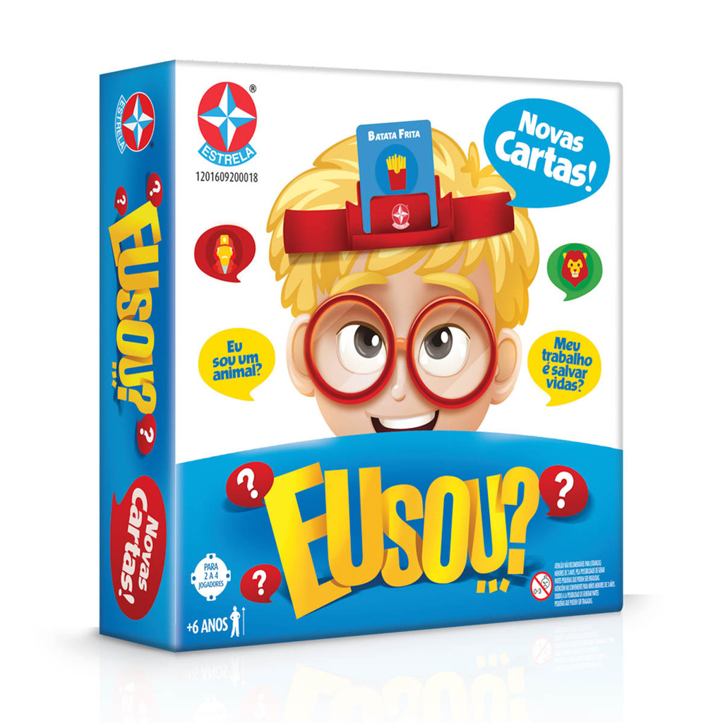 Jogo Eu Sou...? - Brinquedos Estrela em Oferta na Shopee