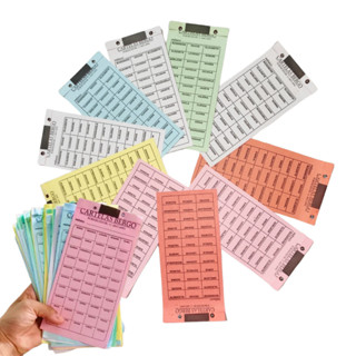 Cartela de Rifa Sorteio com 36 nomes (pacotes com 10,20 ou 50 Unidades) em Oferta na Shopee