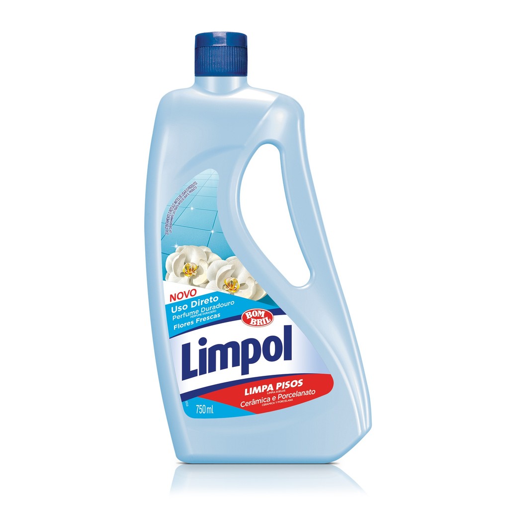 Limpador de Pisos Cerâmicos e Porcelanatos Limpol 750ml - Home & Living
