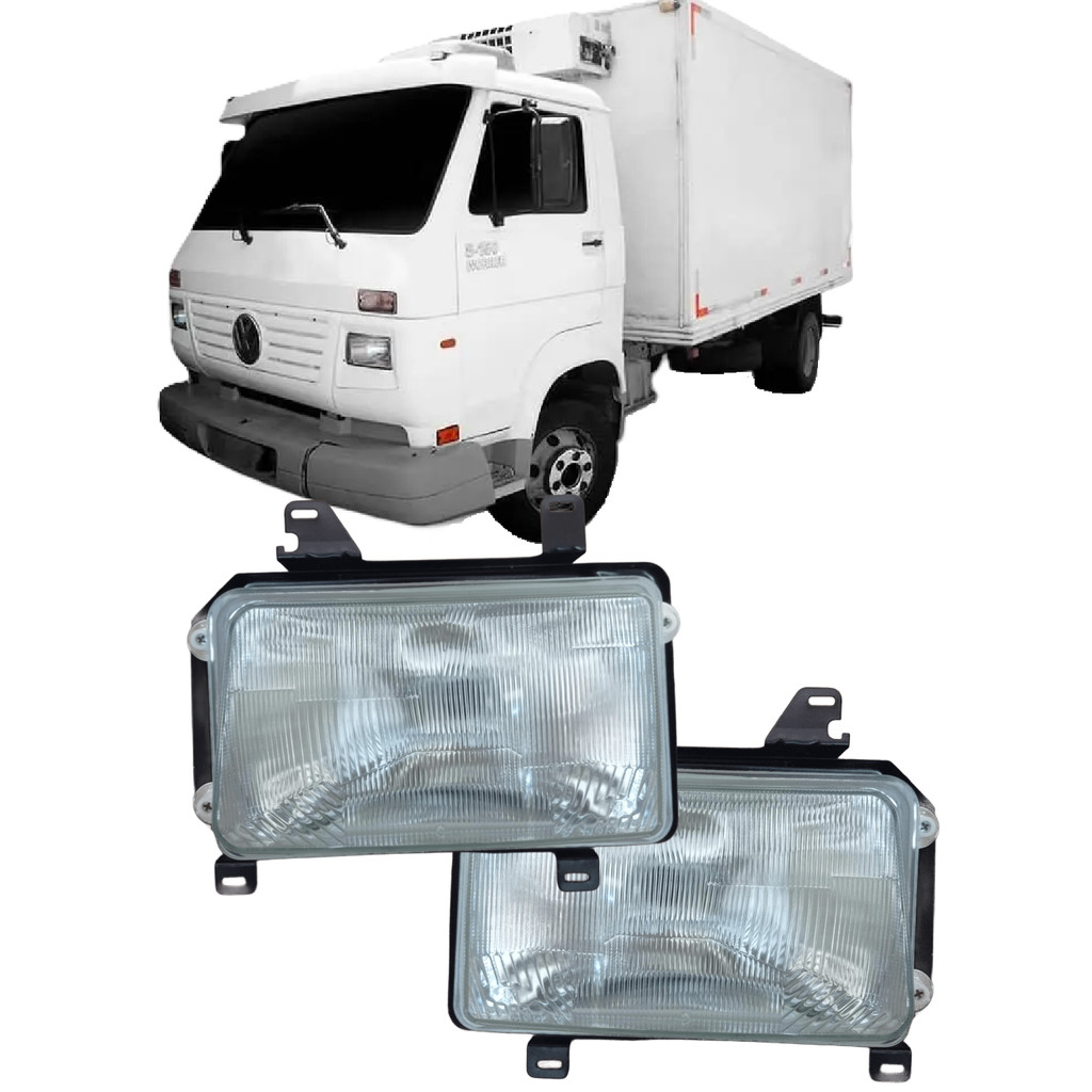 Farol Caminhão Vw Linha Leve 8.120 8.150 2000