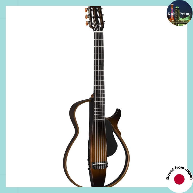 Yamaha Silent Acoustic Guitar with Nylon Strings - Model SLG200N NT, Featuring SRT Powered Pickup System and Built-in Tu