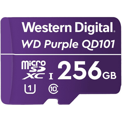 Cartao de memória microSD 256GB WD Purple SC Ultra Endurance - WDD256G1P0C - Original e Lacrado