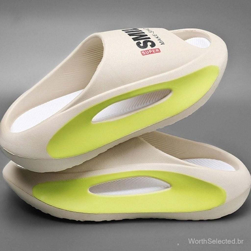 Chinelos de Nuvem para Homens de Secagem Rápida, Almofada Esportiva, Ponta Grossa e Aberta para DJZH Interno e Externo J em Oferta na Shopee