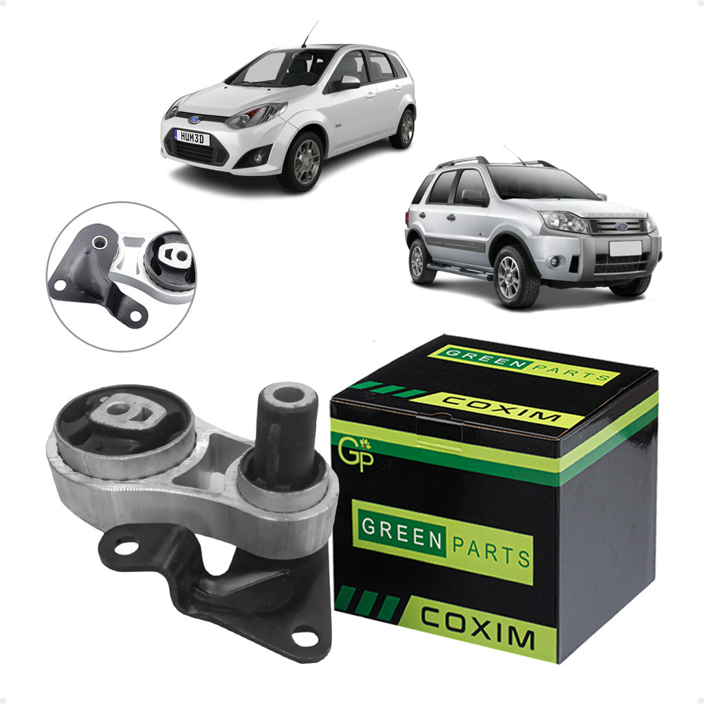 Coxim do Câmbio Inferior Traseiro Ford Ecosport 1.6 8V 2003 A 2012 / Ford Fiesta 1.0 8V 2003 A 2014