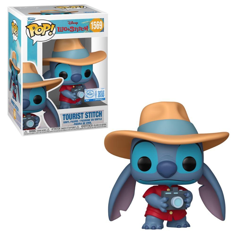 Boneco Funko Pop! Disney Lilo & Stitch - Stitch Turista - Hobbies & Collections