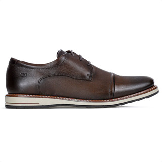 Sapato Democrata Metropolitan Oliver Marrom Mogno - Masculino em Oferta na Shopee