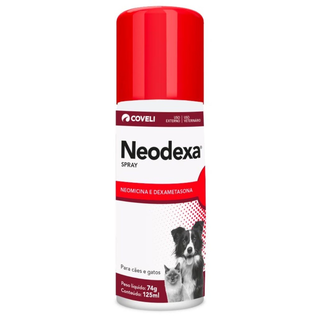 Neodexa Spray 125m Cães E Gatos 74G - Coveli