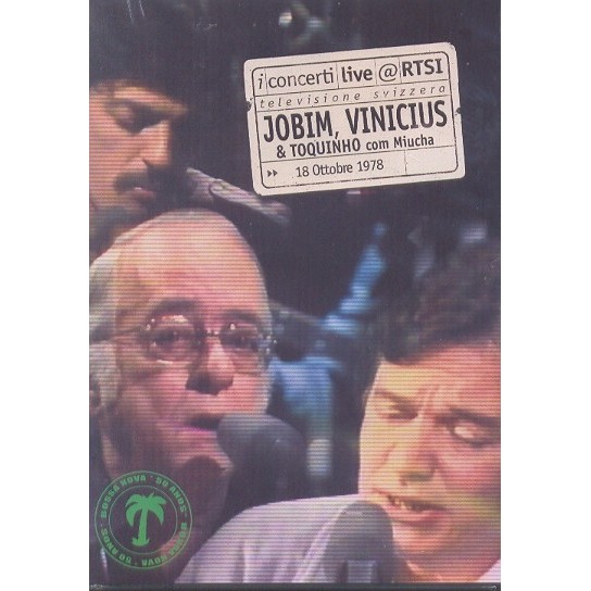 DVD Jobim ,Vinicius e Toquinho com Miucha editora