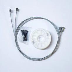 Kit Reparo Maquina Vidro Eletrico Agile Traseiro P/ Original
