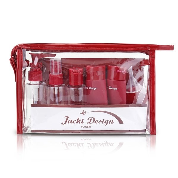 Kit de Frascos p/ Viagem de 10 Peças  - Jacki Design