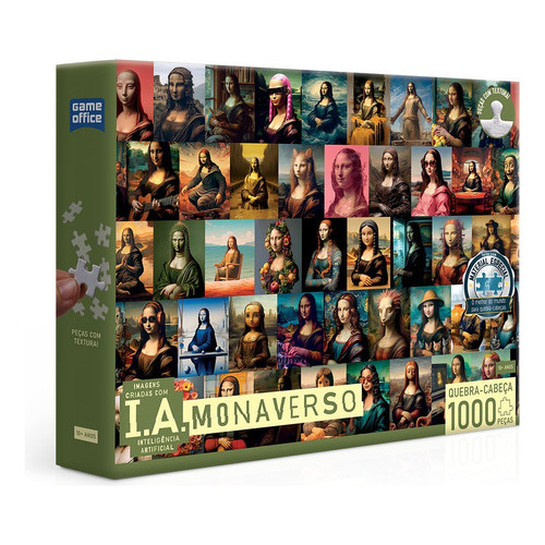 Quebra-cabeça Ia Monaverso 1000 Peças Toyster