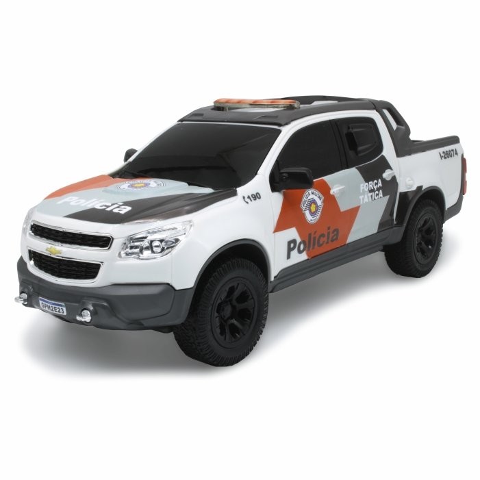 S10 Em Miniatura Viatura Força Tática Polícia Militar PM SP