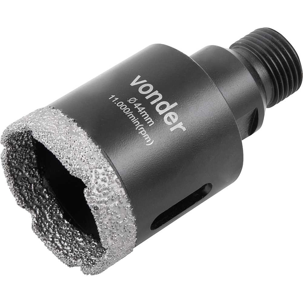 Serra Copo Diamantada 44 Mm Para Esmerilhadeira Vonder em Oferta na Shopee