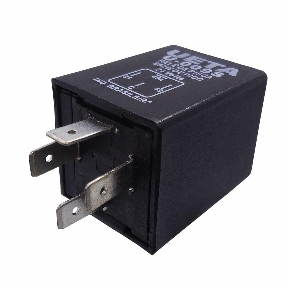 Relé de Pisca 24V 500W - Mercedes-Benz / CAIO / BUSSCAR / VOLARE - DNI U009S em Oferta na Shopee