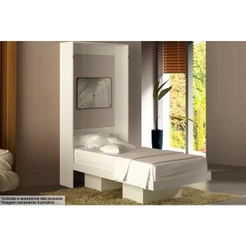 Cama Dobrável Multifuncional Articulada CM8015 Branco - Tecno Mobili