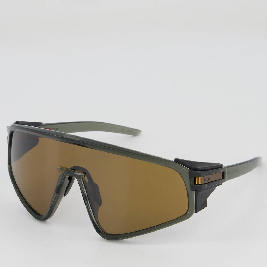 Óculos de Sol Oakley Latch Panel Verde e Marrom