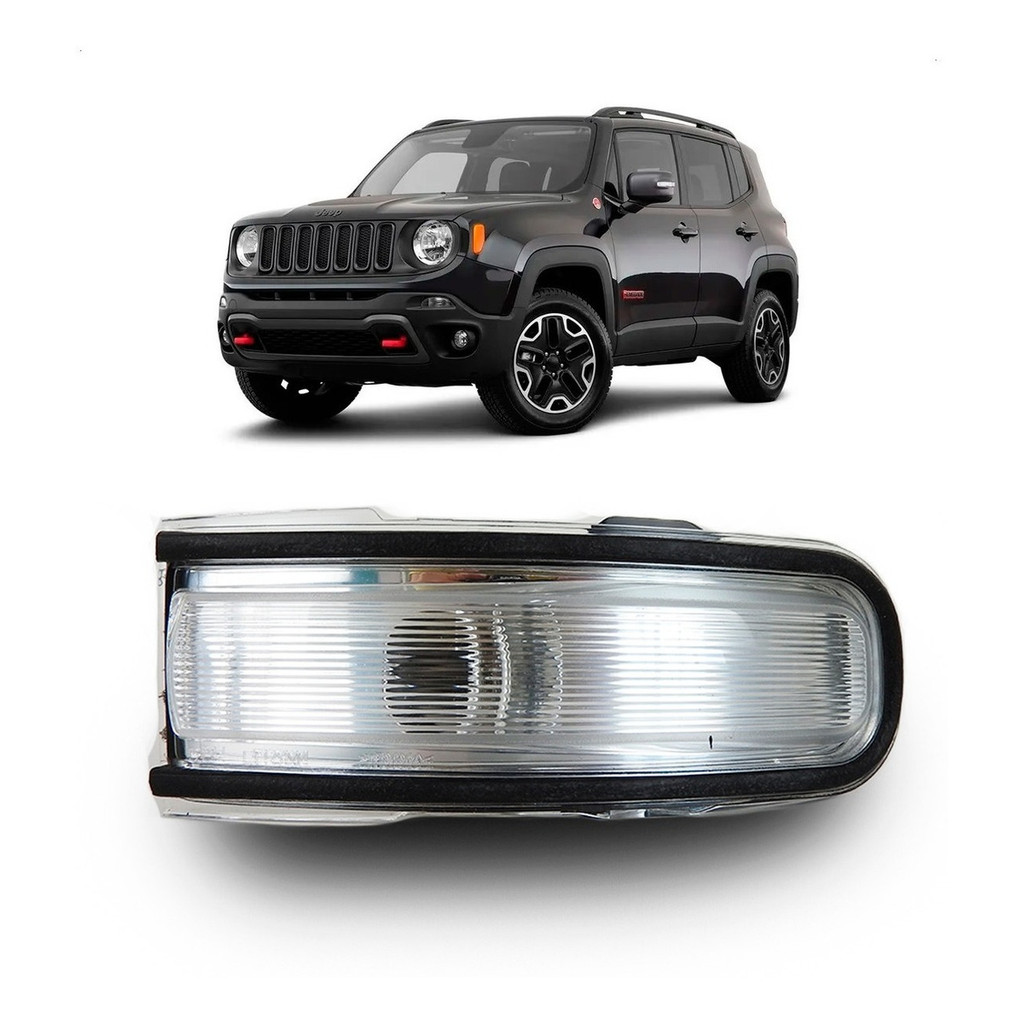 Pisca Seta Retrovisor Jeep Renegade 2015 2016 2017 2018 2019 em Oferta na Shopee