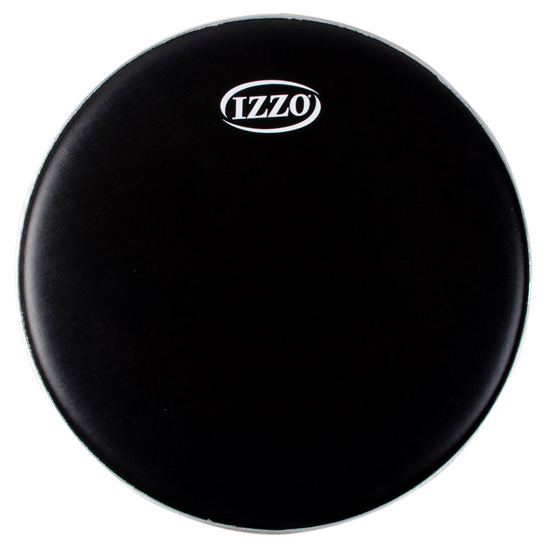Pele 18" com napa preta - P2 batedeira para surdo de samba - 190 microns