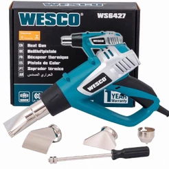 Soprador Térmico 1800W / 2000W com Kit WS6427 WESCO