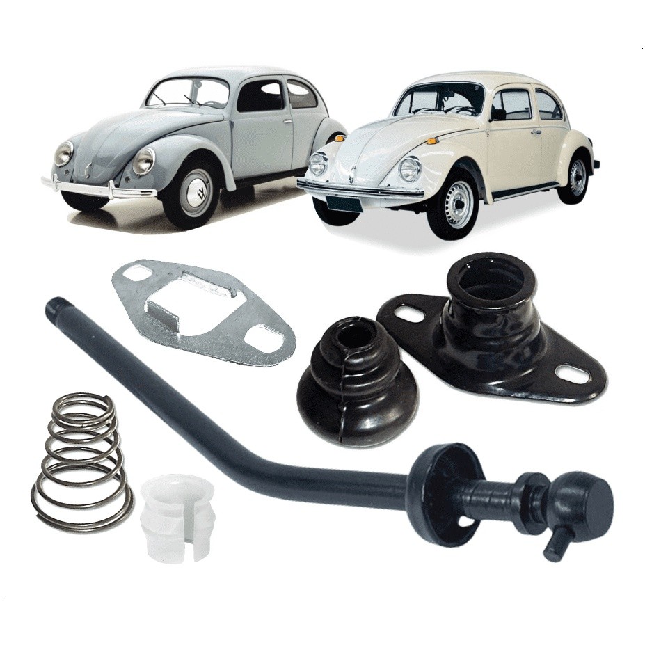 Kit Alavanca De Câmbio Bucha Mola Coifa Chapa Fusca Todos em Oferta na Shopee