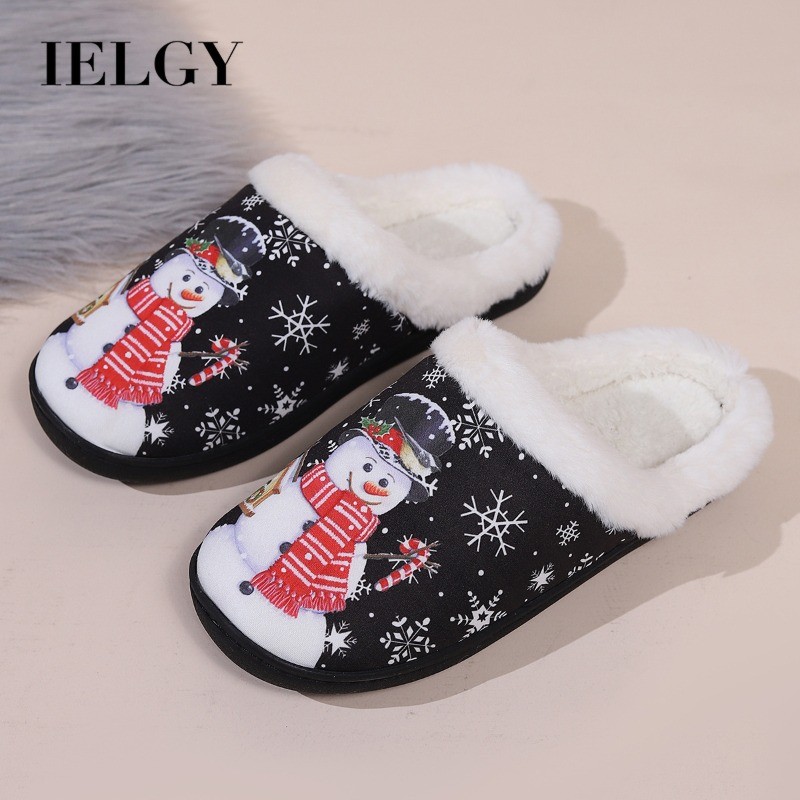 IELGY Chinelos De Algodão Femininos Moda Japonesa Casa Fofa Série De Natal Presentes Inverno em Oferta na Shopee