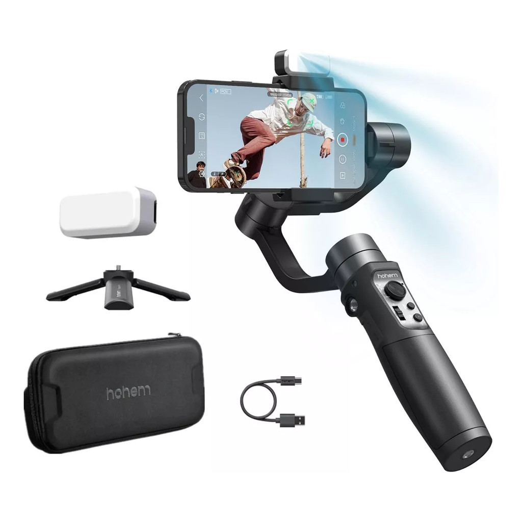 Gimbal Celular Estabilizador Isteady Mobile + Kit Pró Hohem